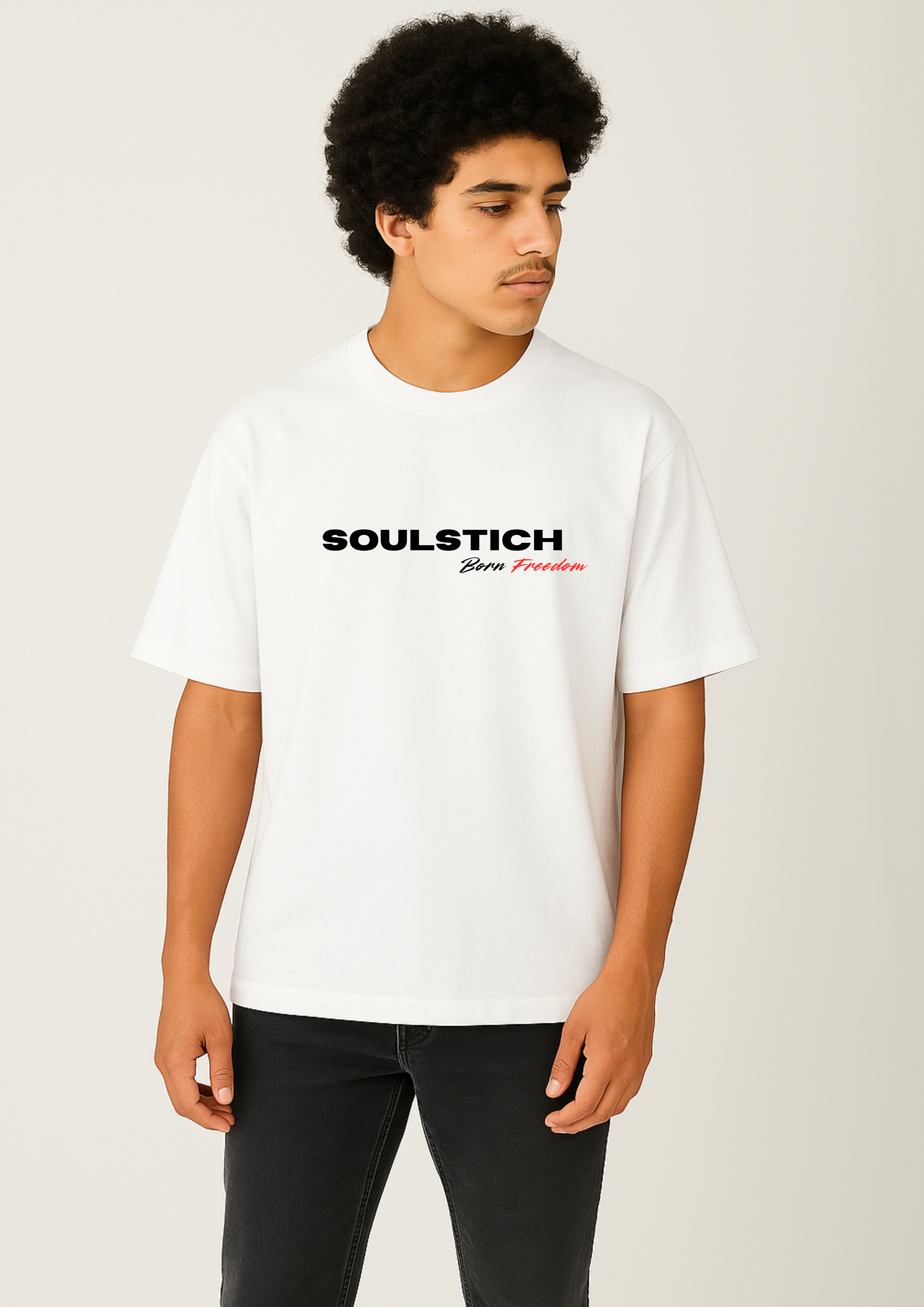Product  Born Freedom Oversized T-Shirt – White
